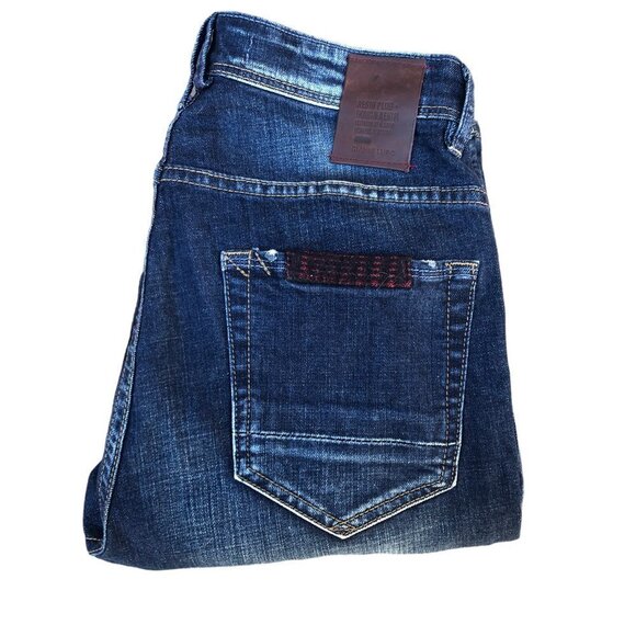 Rare Gianni Lupo Patchwork Jeans Size 28 - Picture 4 of 10